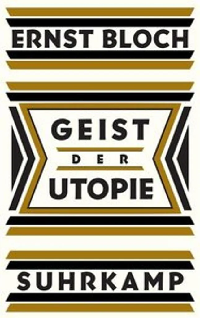 Geist der Utopie avec couverture rigide et papier de haute qualité luxe