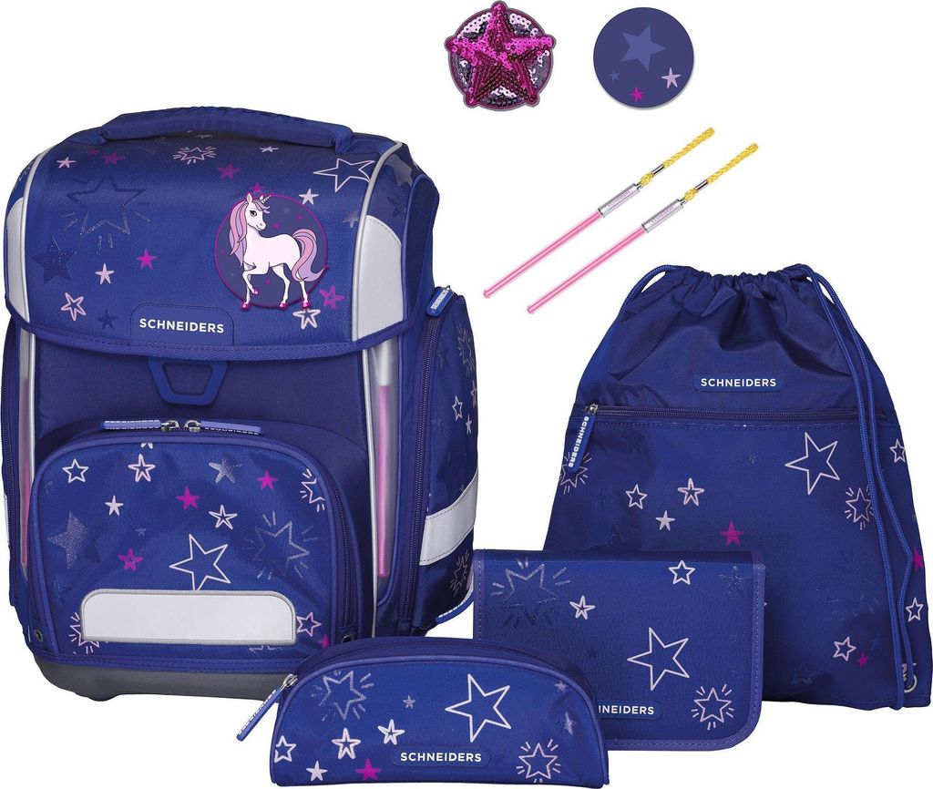 Schneiders sac d'école Ergolite Set 9 pièces Shooting Star Image du produit 