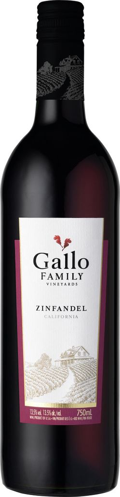 Gallo Family Zinfandel trocken | 13,5 % vol | 0,75 l Produktbild 
