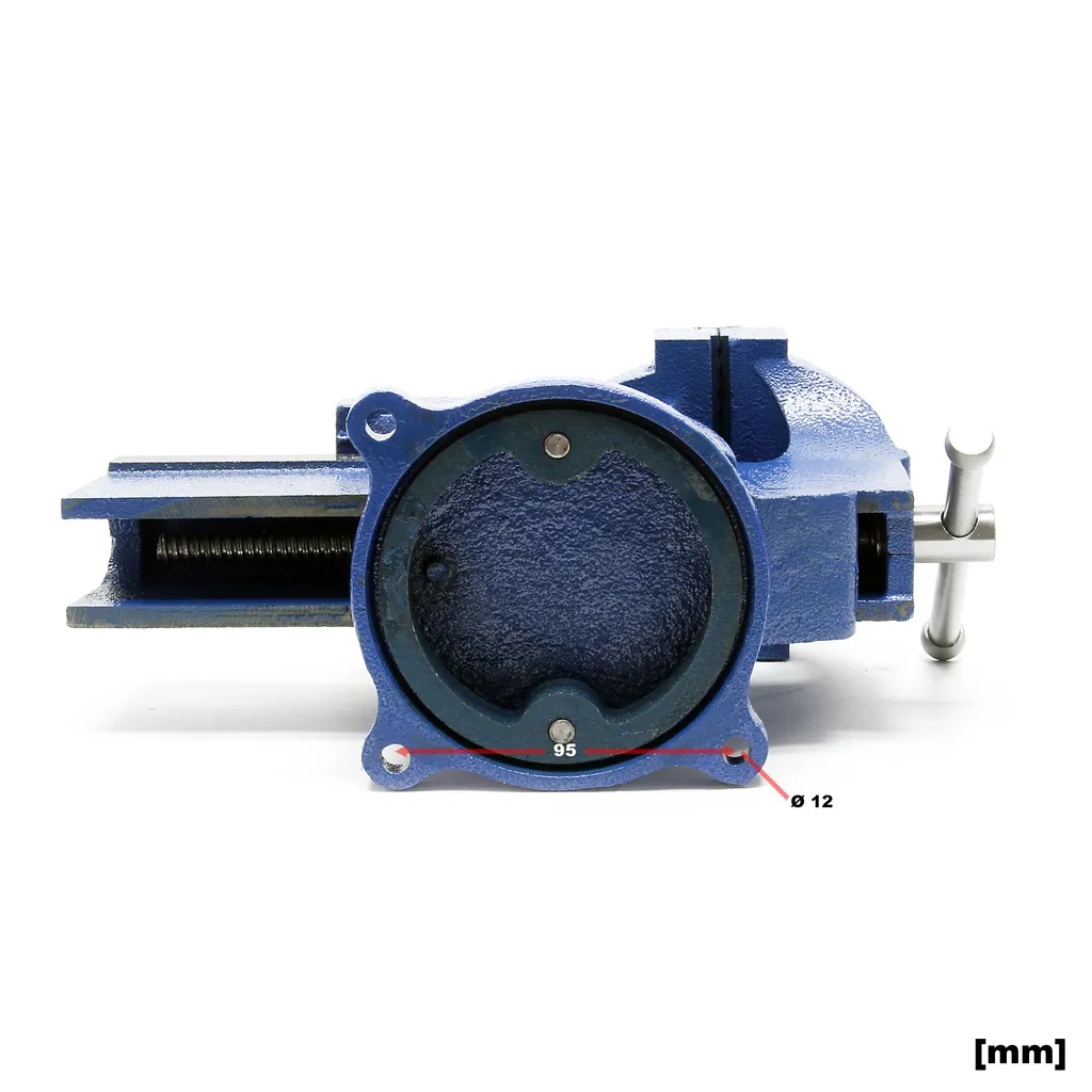 Étau d'établi 75 mm Heavy Duty : fixez vos pièces lourdes sans glisser - 5