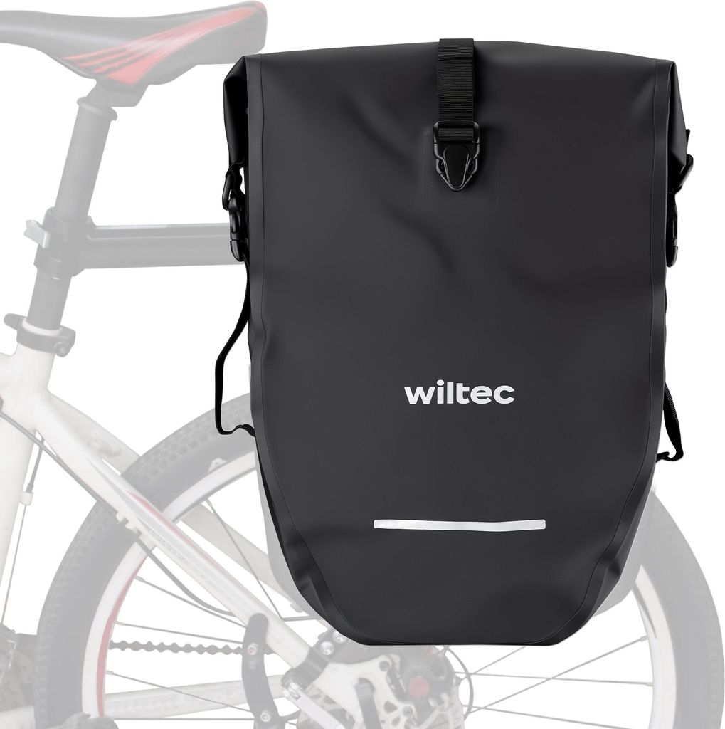Wiltec Sacoche étanche pour porte-bagages – capacité de 25 Image du produit 
