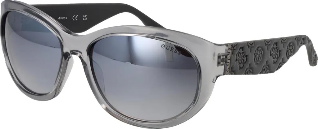 Lunettes de soleil Guess GU00131 femme pour un look d'été gris brillant