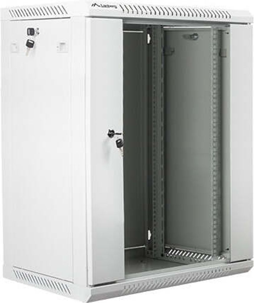 Lanberg WF01-6415-10S, Nástenný regál, 15U, 60 kg, 24 kg, Obrázok produktu 