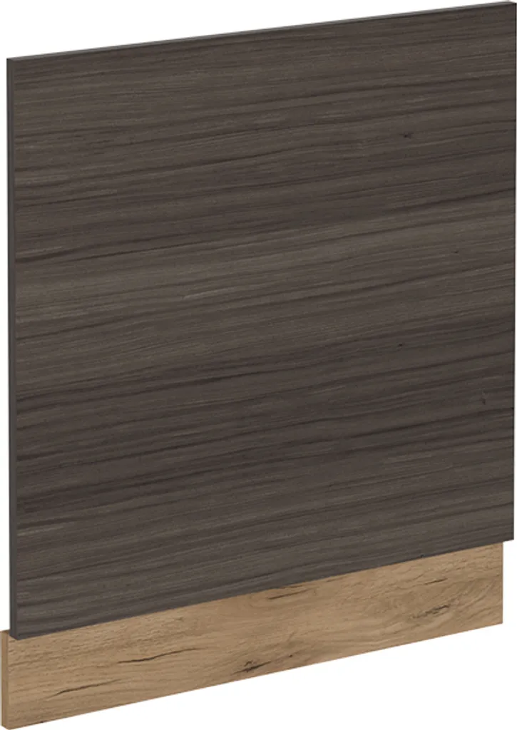 Vicco Pannello Lavastoviglie 60 cm R-Line Grigio e Rovere Oro