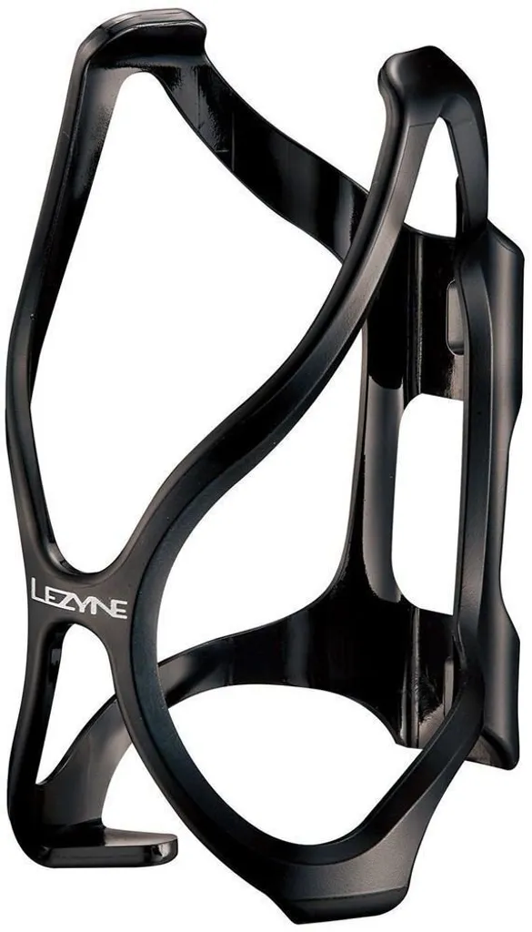 Lezyne Flow Bottle Cage Noir - Porte-bidon en Composite Renforcé 44g