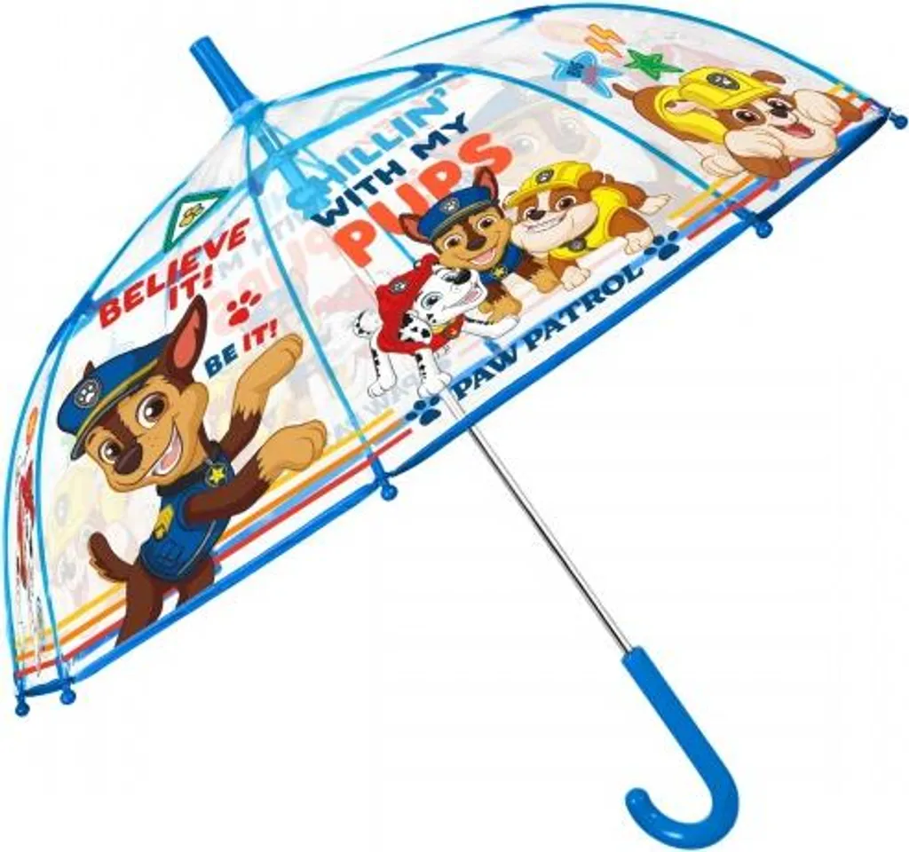 Offerta Ombrello Paw Patrol Perletti Trasparente - Consegna Immediata