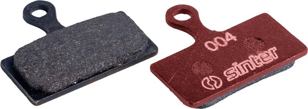 Lot de 25 plaquettes de frein organiques 004 rouges pour disque VTT