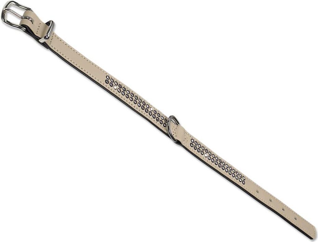 Nobby Halsband "Crystal" sand 42cm (32-37cm)