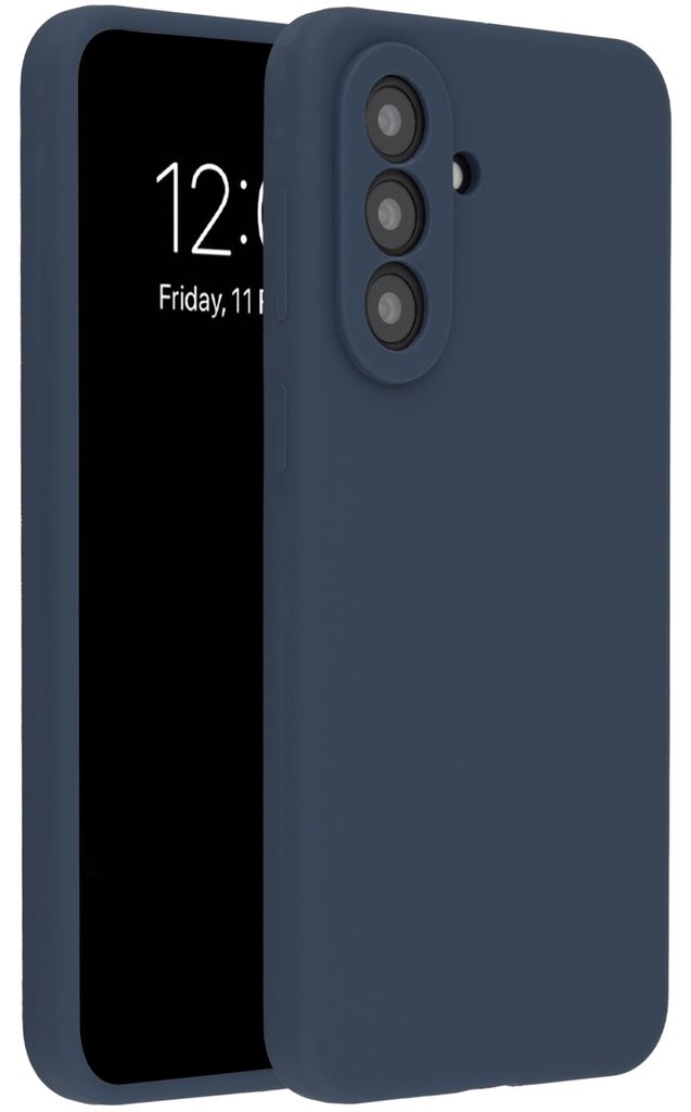 Accezz Liquid Silicone Backcover für das Samsung Galaxy A57 (5G) – Dunkelblau