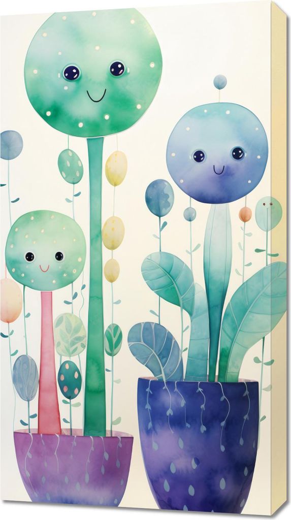 Bild 50x90cm Lächelnde Galaxien