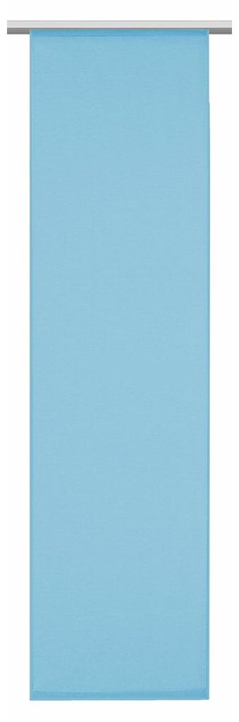 Flächenvorhang „Filip“:  Farbe: Blau Größe (HxB): 245x60cm Produktbild 