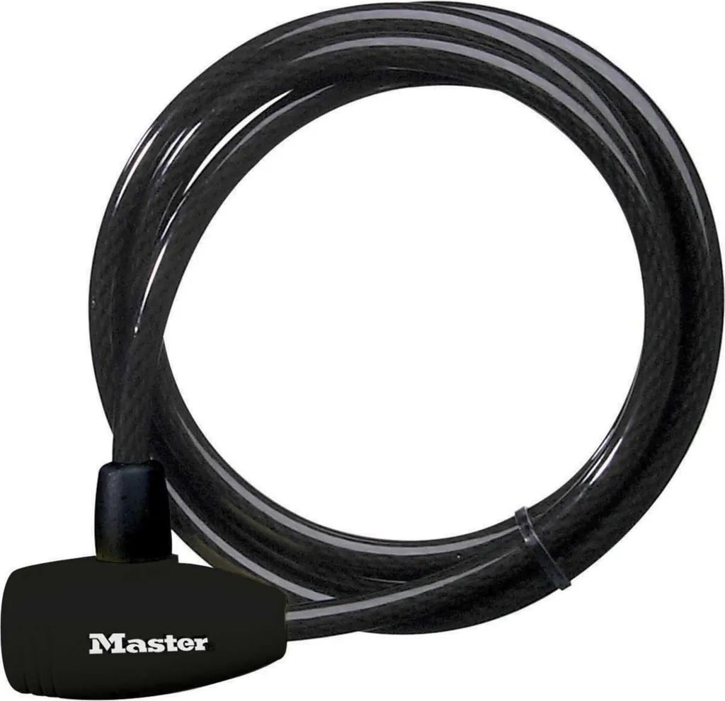 Antivol vélo pour stationnement urbain Master Lock câble haute fix