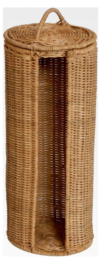 WC-Rollenhalter aus Rattan (Honig)