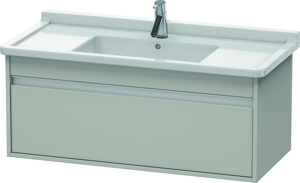 Duravit Ketho Waschtischunterbau wandhängend, 1000x410x455 mm, 1 Auszug, für Starck 3 Waschtisch 030410, KT666500707