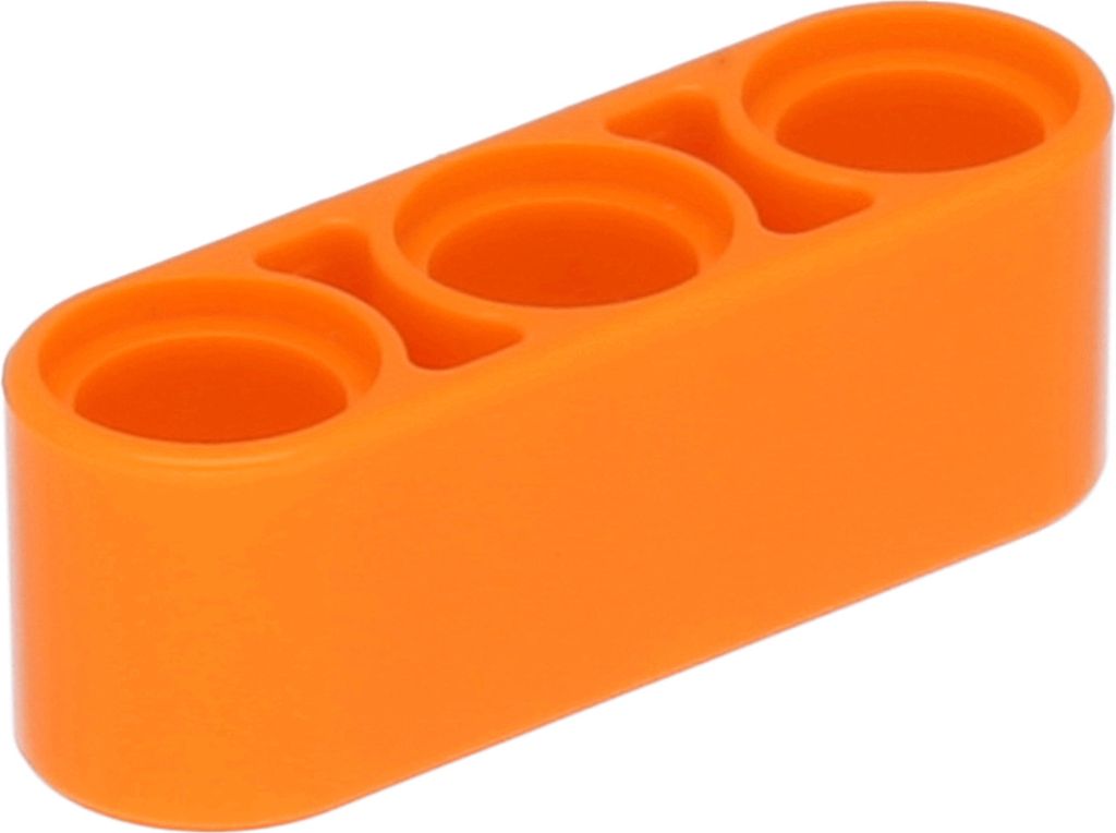 LEGO Technic Zubehör: 25 Stück Liftarm 1x3 Orange
