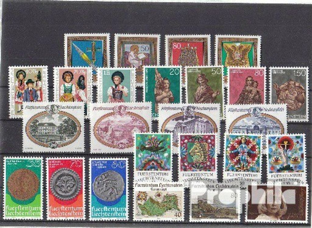 Briefmarken Liechtenstein 1977 1977 postfrisch Produktbild 