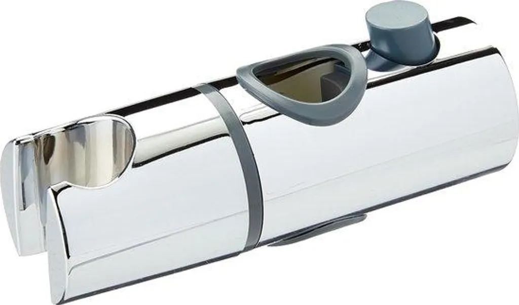 Support de douche mural 22 mm chromé idéal pour rénover votre salle de bain