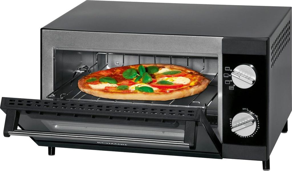 Bomann Multi-Pizza-Ofen MPO 2246 CB schwarz, 12 Liter Produktbild 