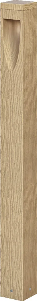 Borne Extérieure Connectée WiFi LEDVANCE SMART+ en Aluminium et Bois 3000K