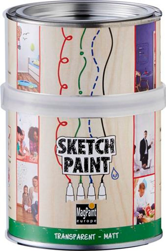 MagPaint SketchPaint für Whiteboards Transparant Matt x x - Transparant Matt - Innenbereich - SPTRM05BE