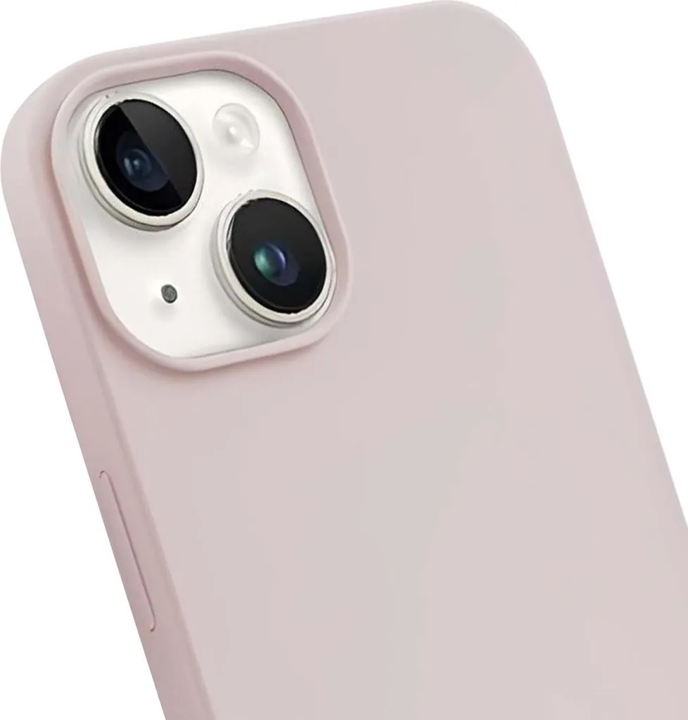 Custodia iPhone 14 Rosa Crong | Accessorio MagSafe Chic & Soft - 5