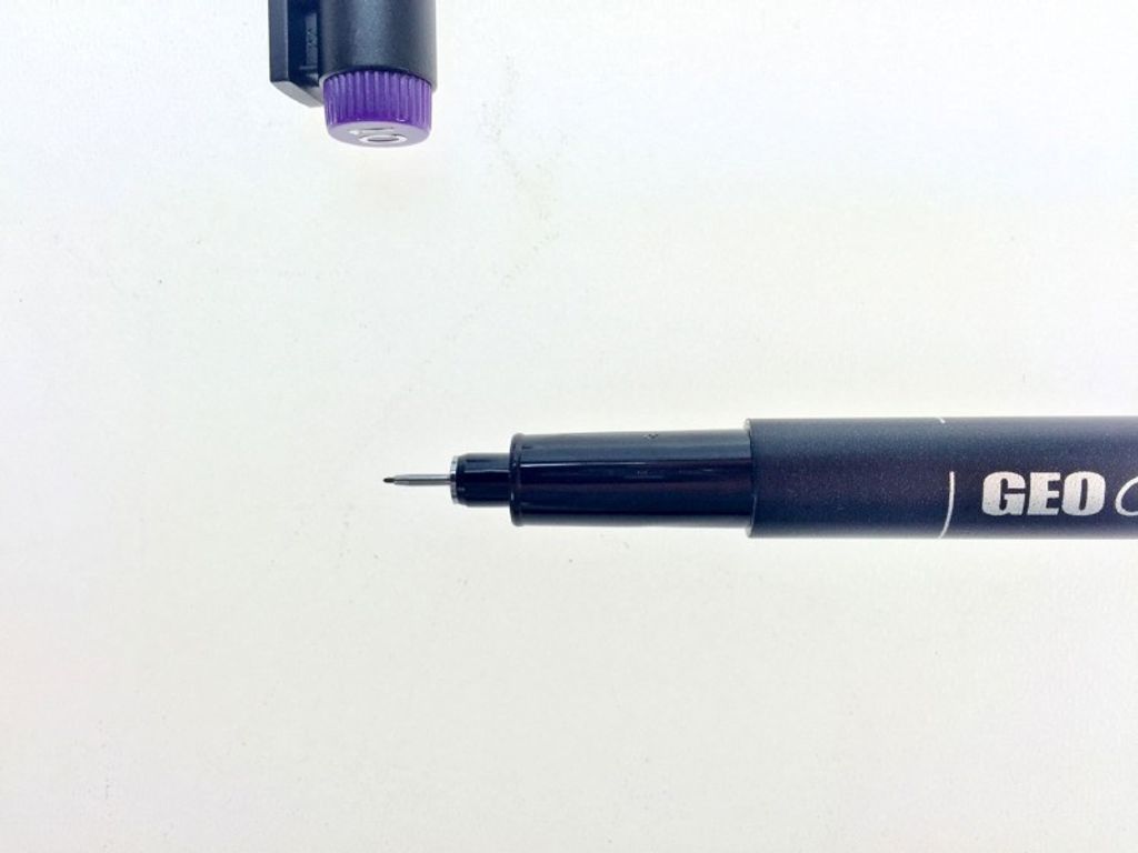 Aristo Pigment Liner 0,1 mm schwarz, licht- und wasserbeständig