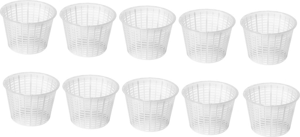 10 x Käseform 9.5x7cm - Perdere con Bordo 350g, Käse Form, Kaseform, Kase Form, Käse Formen, Käseformen