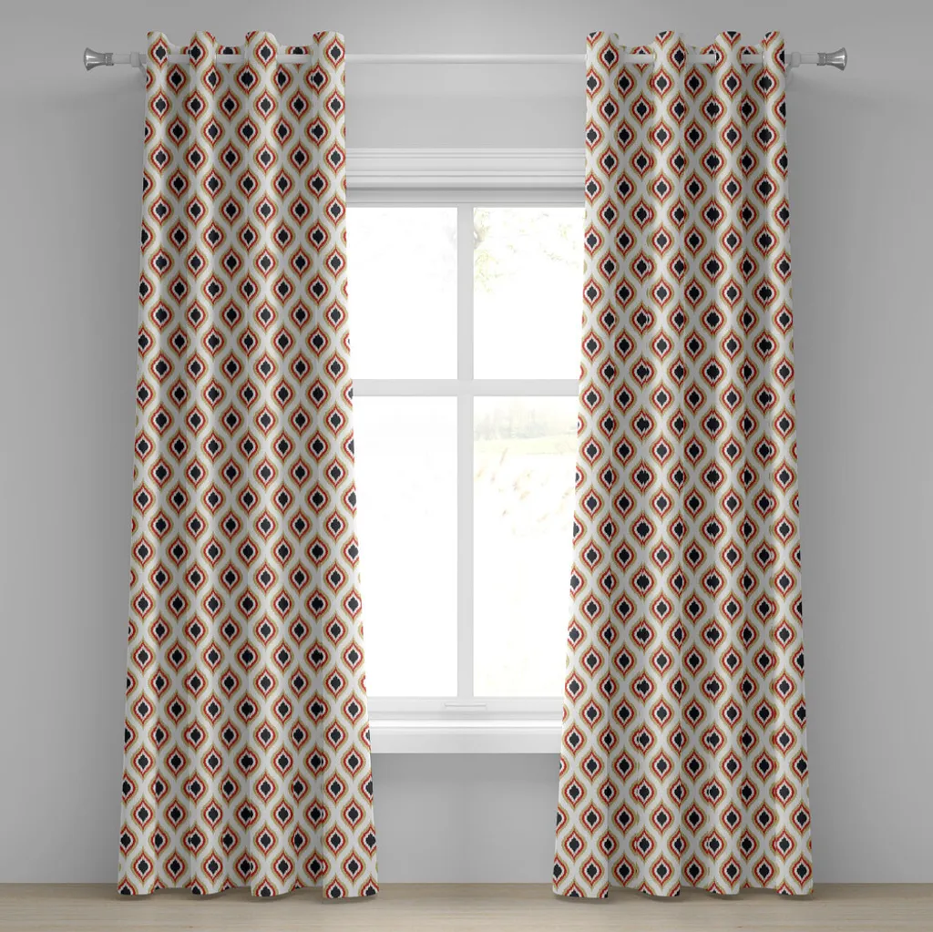 Tenda Etnica Ikat ABAKUHAUS Pavone 280x225 - Spirito Boho
