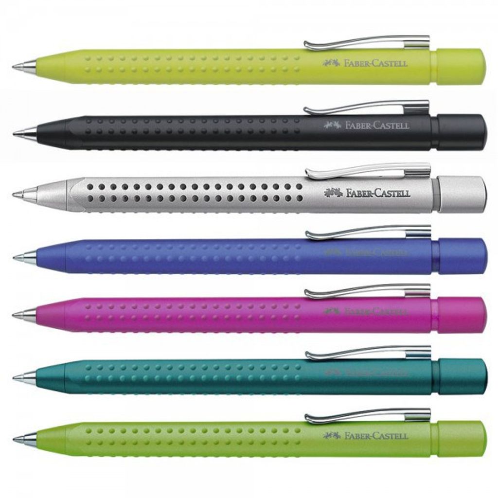 FABER-CASTELL Druckbleistift GRIP 2011 blau metallic Strichstärke: 0,7 mm
