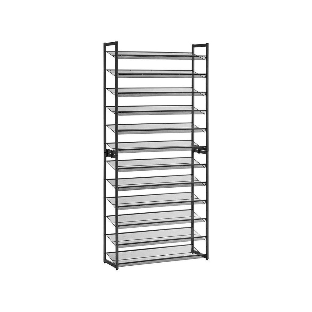 Stohovateľný regál na topánky IDA, 12 políc, 92,5x31x223cm, Obrázok produktu 