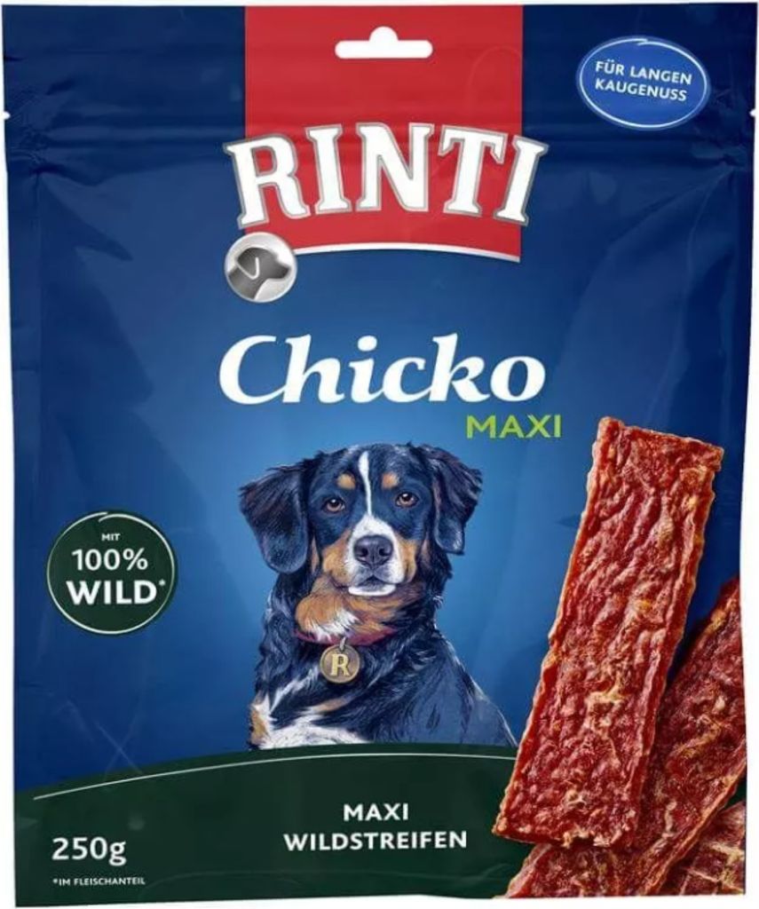 Rinti Chicko Maxi Wildstreifen 250g