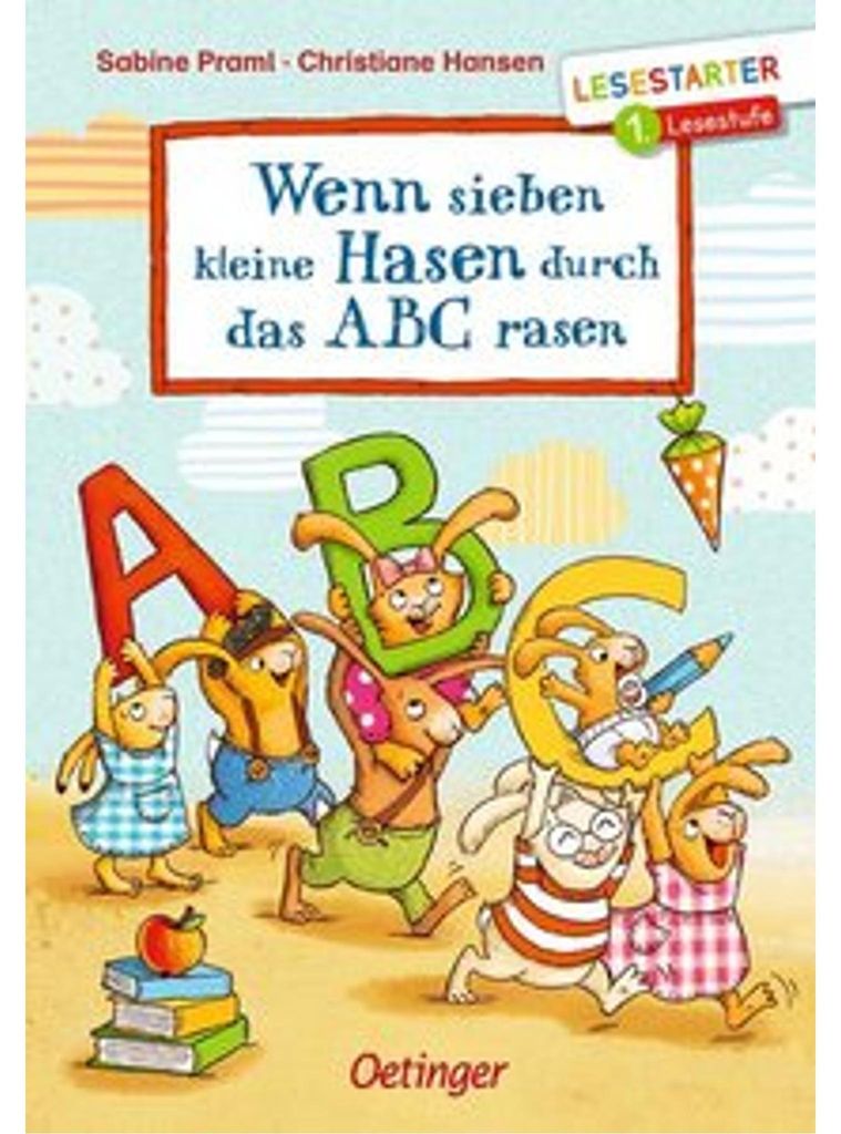Wenn sieben kleine Hasen durch das ABC rasen