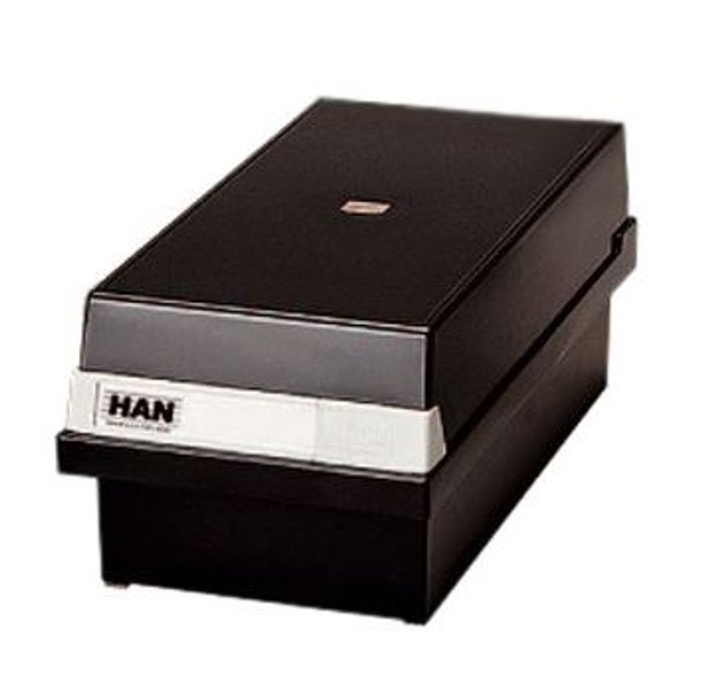 HAN Karteikasten 956-13 DIN A6 quer max. 1300Karten PS Produktbild 