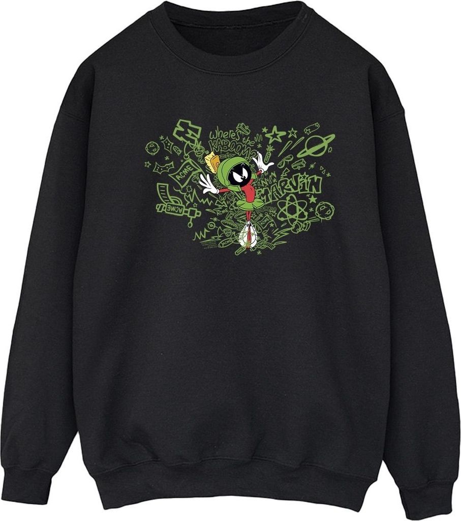 Looney Tunes - "ACME" Sweatshirt für Damen BI24839 (XXL) (Schwarz)