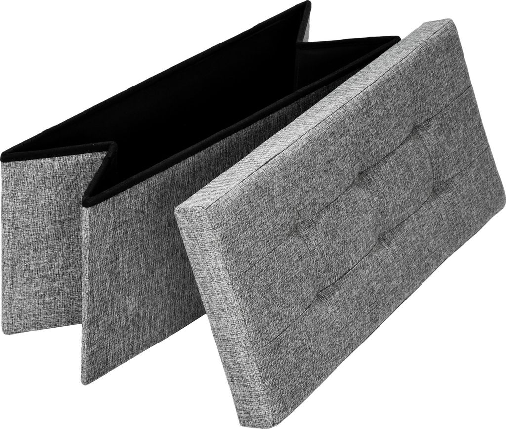 Sitzhocker mit Stauraum 76 x 38 x 38 cm Produktbild 5
