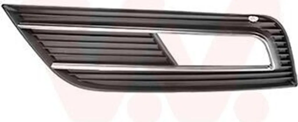 Grille Aération Chrome pour AUDI A4 Avant B8 avec Trous Antibrouillard