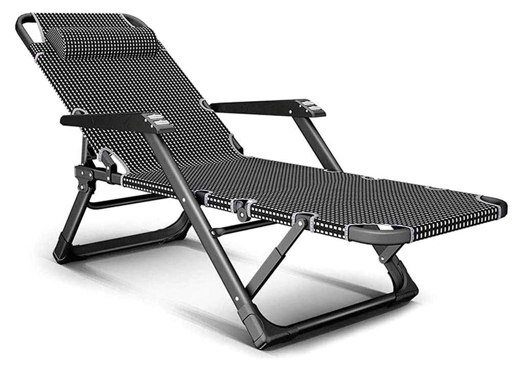 Klappstühle, Lounge-Stuhl, Liegestühle, Gartenstuhl, Mittagspause, Rückenlehne, tragbar, Sommer-Liegestuhl, Zuhause, Lazy Couch, Strandstuhl
