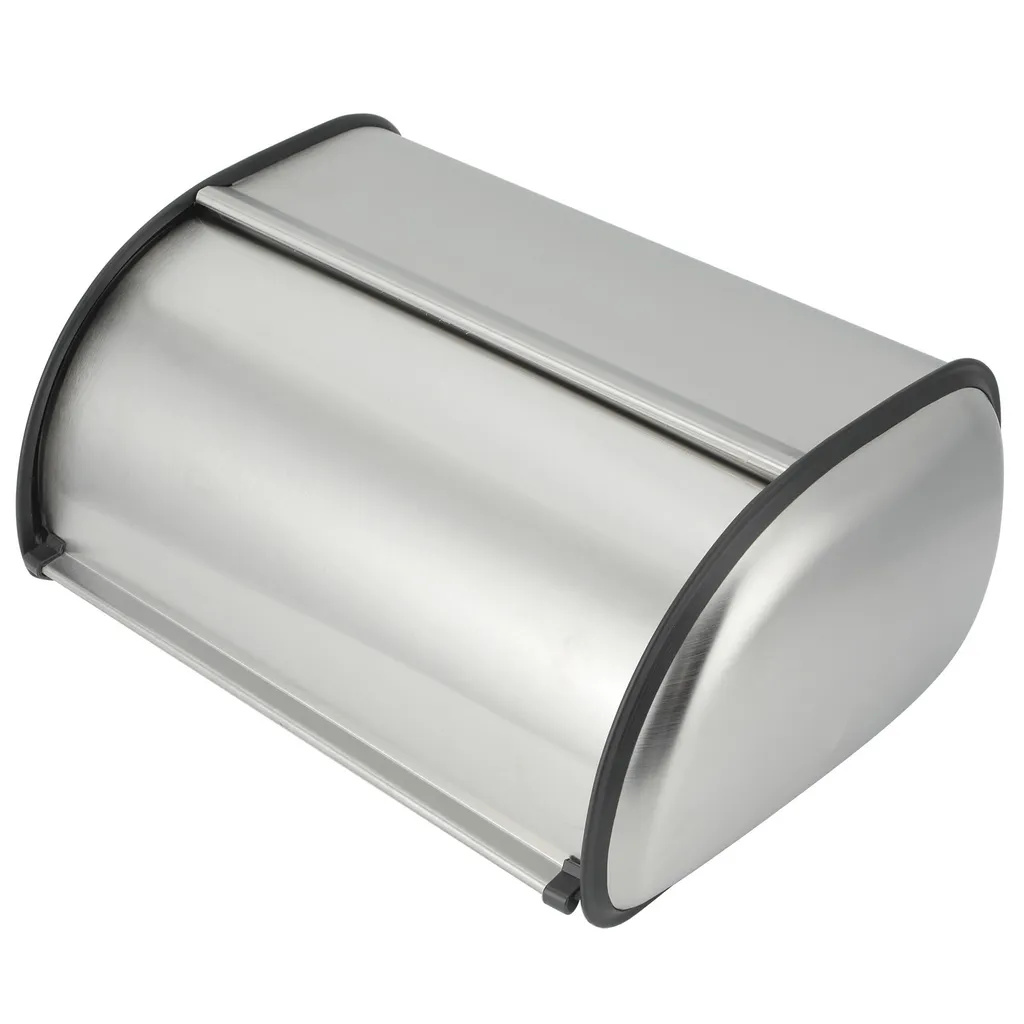 Boîte à pain en métal blanc 34cm - Conservation optimale et design rétro