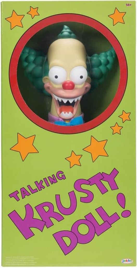 Jakks Pacific - Mówiąca Lalka Krusty The Clown z The Zdjęcie produktu 