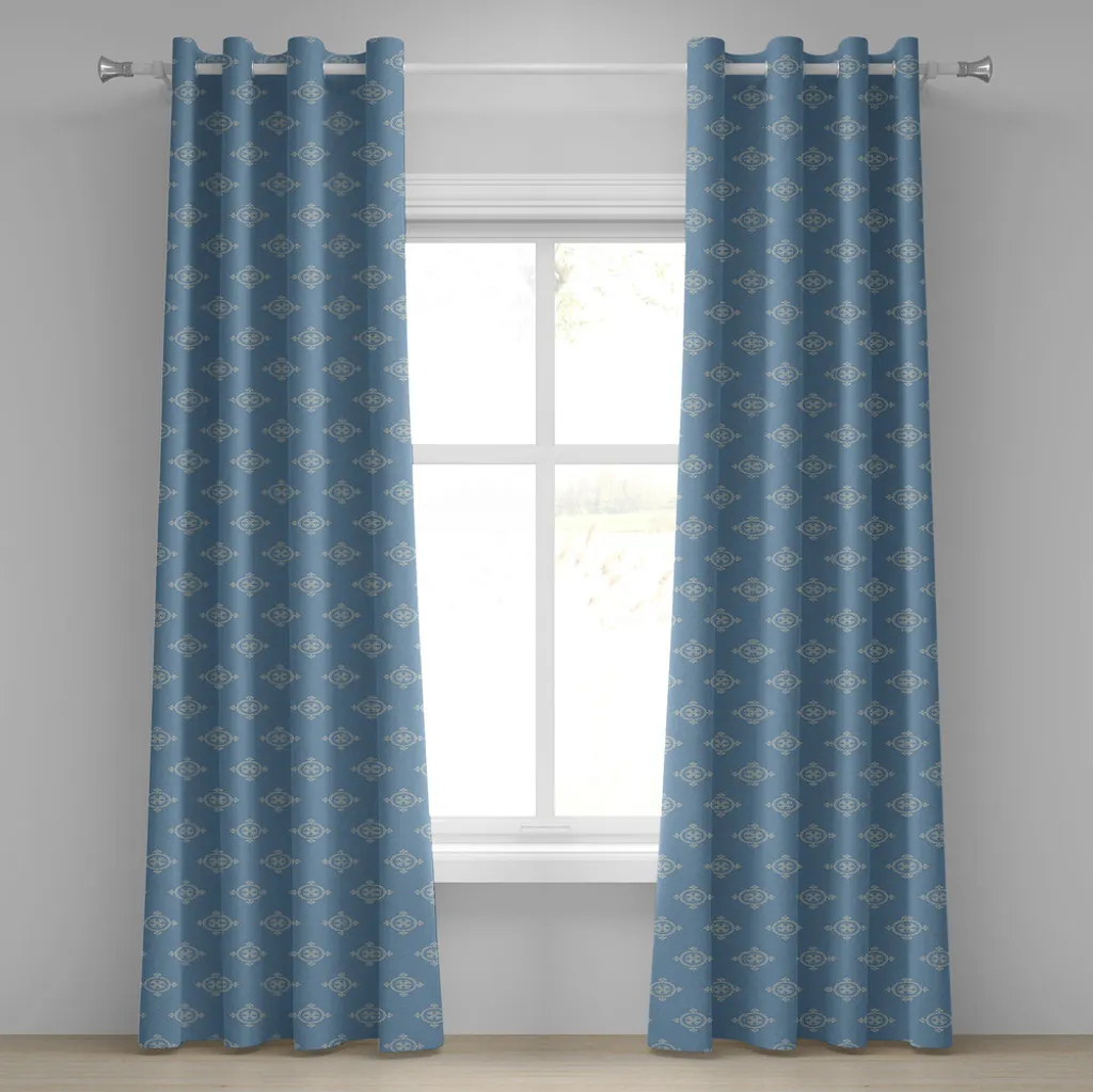 Tenda ABAKUHAUS 2 Pannelli 280x225cm | Facile Manutenzione Blu-Grigio