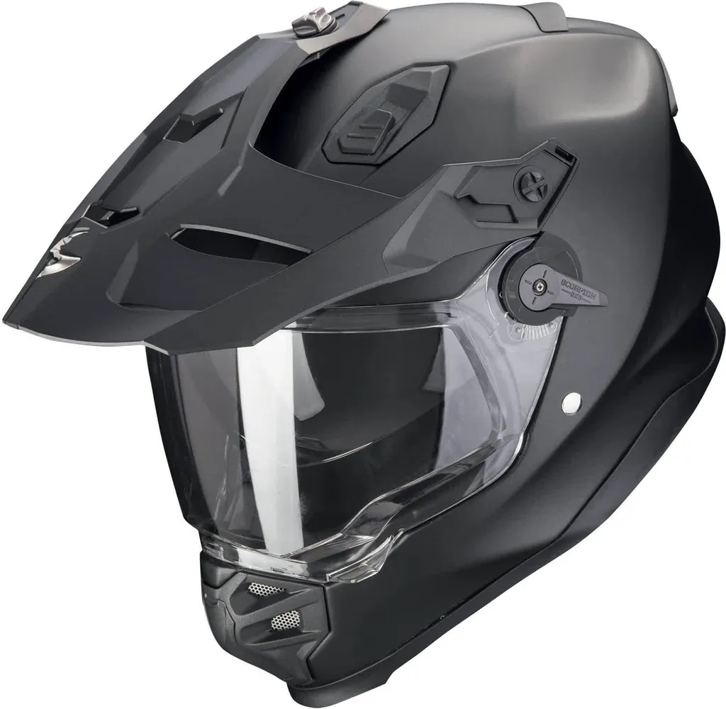 Casque Scorpion ADF-9000 Air XL : Confort et Ajustement Noir Mat Nacré