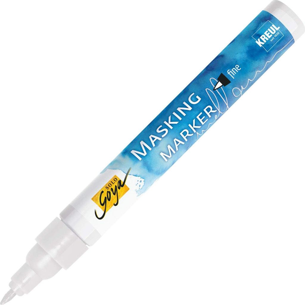 KREUL SOLO GOYA permanentný popisovač biely 1,0 - 2,0 mm, 1 Obrázok produktu 