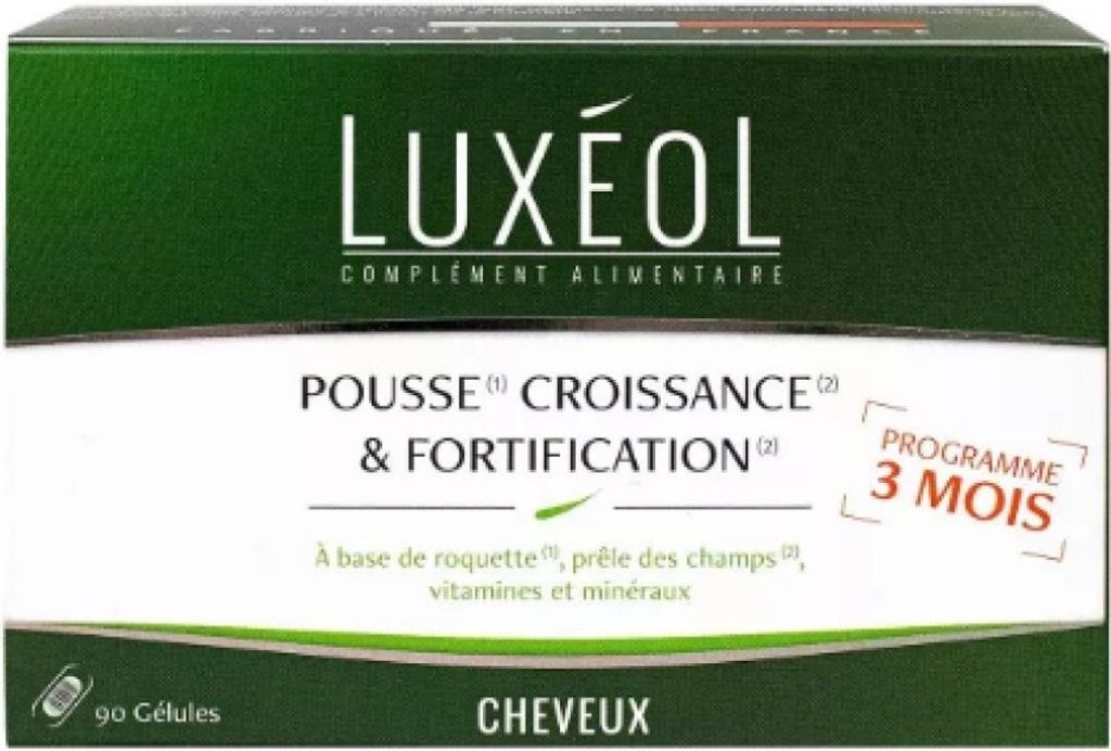 Doplnk stravy na vlasy Cheveux Luxol, 90 kapsl Obrázek produktu 