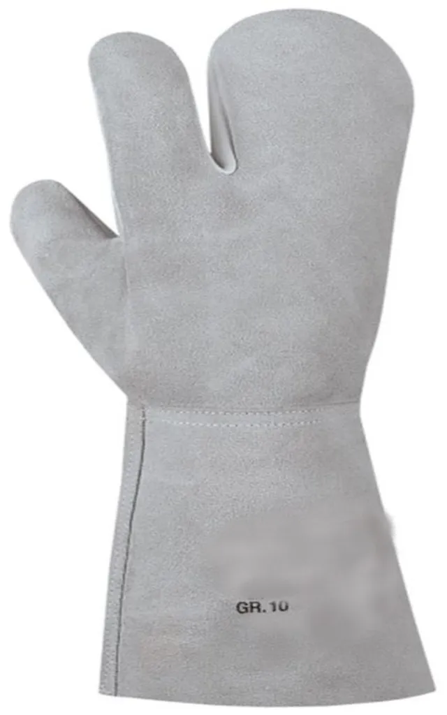 Protection soudage à l'arc gants cuir de boeuf 3 doigts taille 10 XL lot