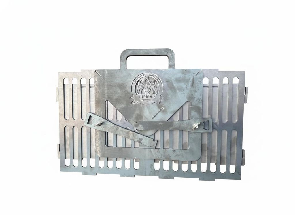 Holzkohlegrill Campinggrill Klappgrill Tragbarer Grill Edelstahlgrill Feuerstelle Größe M