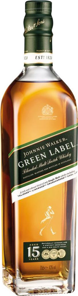 Johnnie Walker Green Label 15 Jahre Scotch Whisky 700ml