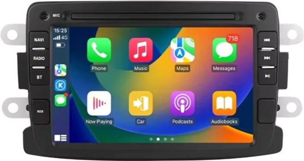 Autoradio mit Bluetooth – CarPlay – Für Renault / Dacia Produktbild 