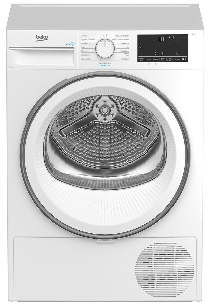 Suszarka bębnowa Beko B3T41239A z pompą ciepła, pojemność 7 Zdjęcie produktu 
