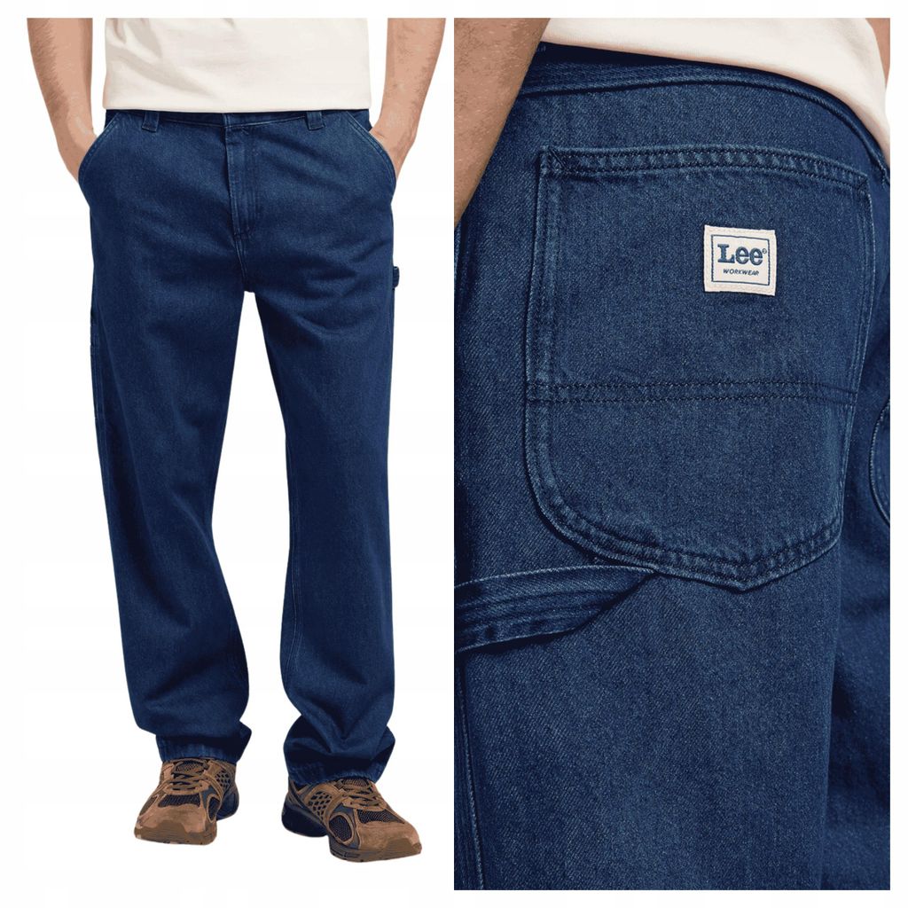 Lee | WW Carpenter Blue Workwear Jeans für Herren W34 L32