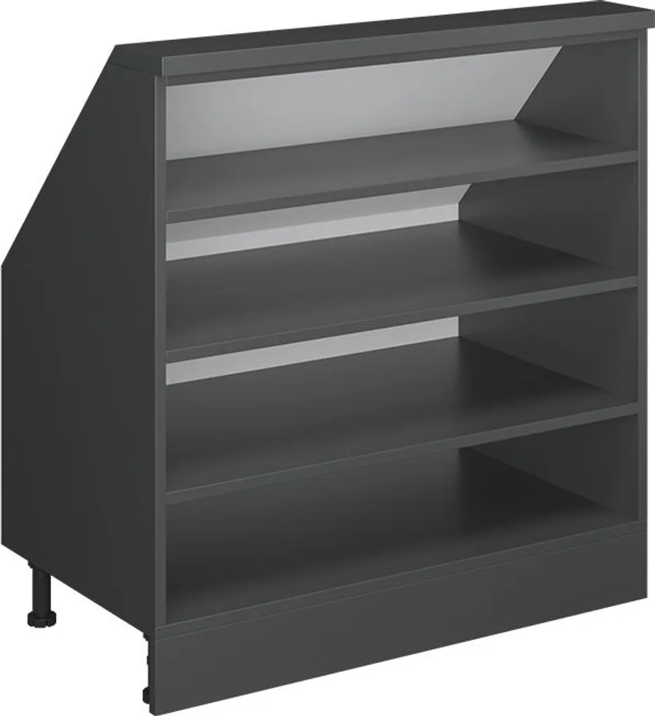 Aménager vos combles : meuble sous pente Vicco Rion gris 80x81.6 cm